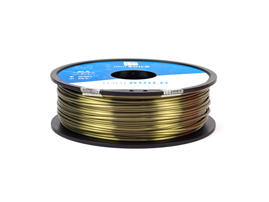 Silky Bronze MH Build Series PLA Filament - 1.75mm (1kg)