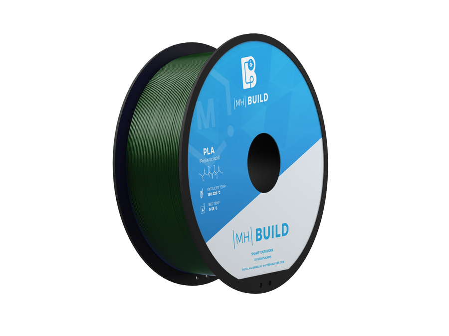 Forest Green MH Build Series PLA Filament - 1.75mm (1kg)