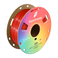 PolyMaker Panchroma Silk Red PLA Filament - 1.75mm (1kg)