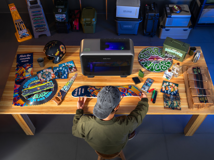 eufyMake E1 3D Texture UV Printer Basic Bundle