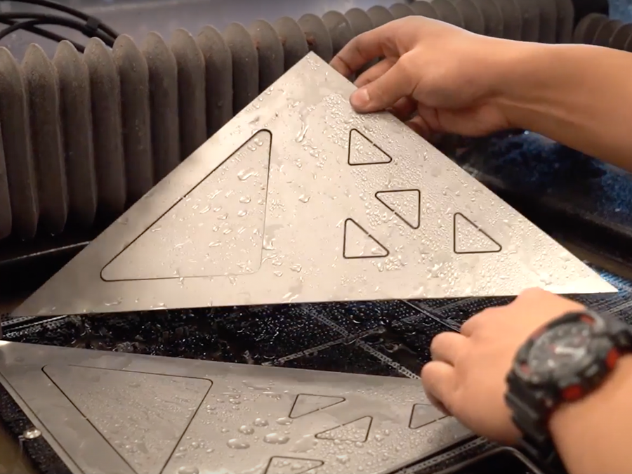 WAZER Desktop Waterjet Cutting Machine