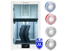UltiMaker S8 3D Printer with UltiMakerCare Plan (1 Year) - 4 PETG Spools Bundle