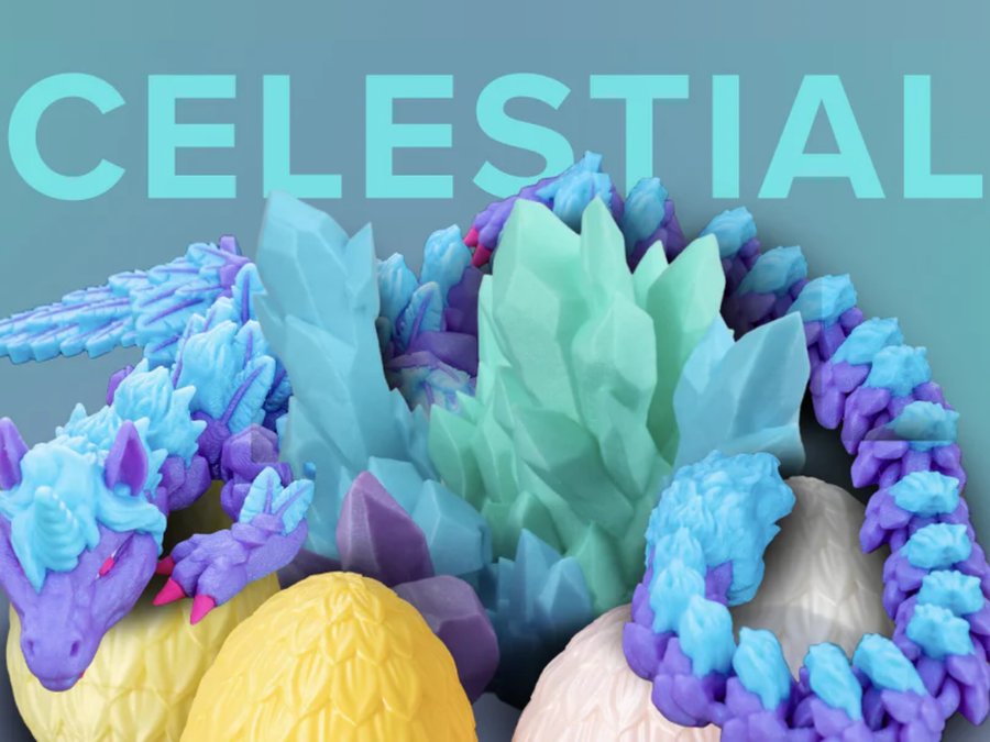 PolyMaker Panchroma Celestial Blue PLA Filament - 1.75mm (1kg)