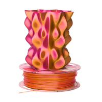 Gold Red Green Silky MH Build Series Magic PLA Filament - 1.75mm (1kg)