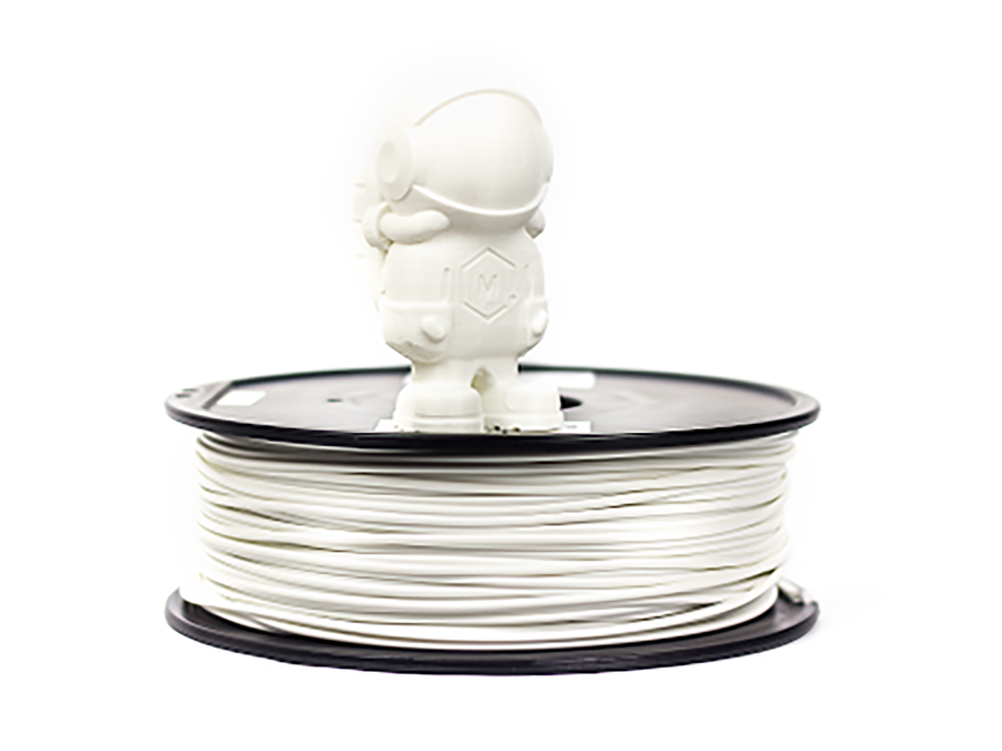 White MH Build Series PETG Filament - 2.85mm (1kg)