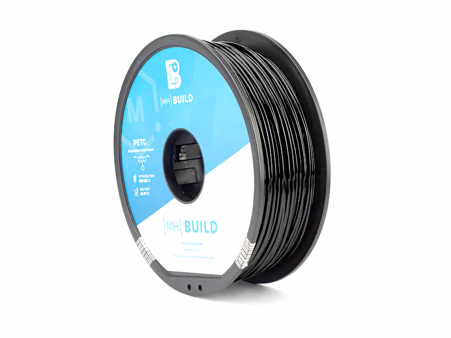 Black MH Build Series PETG-ESD Filament - 1.75mm (1kg)