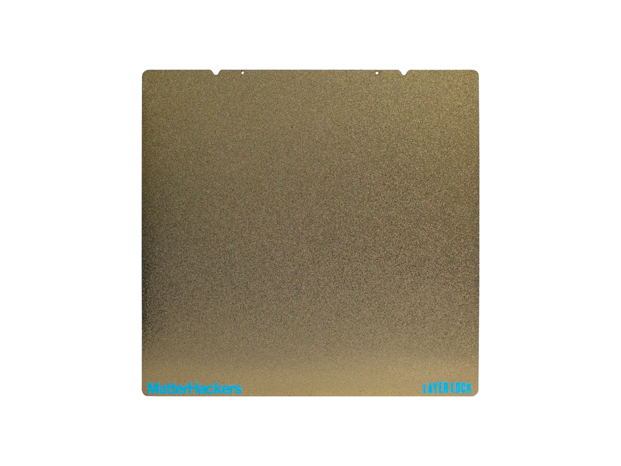 CLEARANCE - LayerLock Powder Coated PEI Build Plate 9.5" x 10"