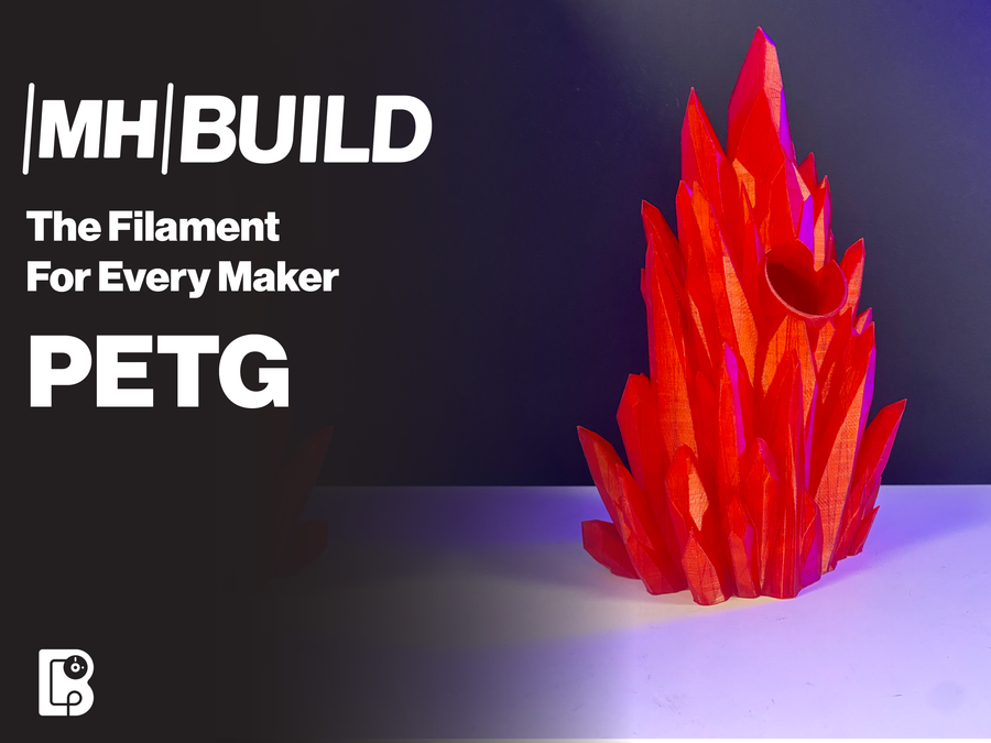 Black MH Build Series PETG Filament - 2.85mm (1kg)