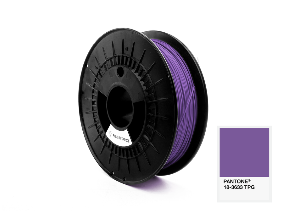 FiberForce Pantone (R) 18-3633 TPG PLA Filament - 2.85mm (0.75kg)