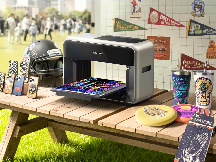 eufyMake E1 3D Texture UV Printer Deluxe Plus Bundle