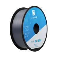 Gray MH Build Series PLA Filament - 2.85mm (1kg)