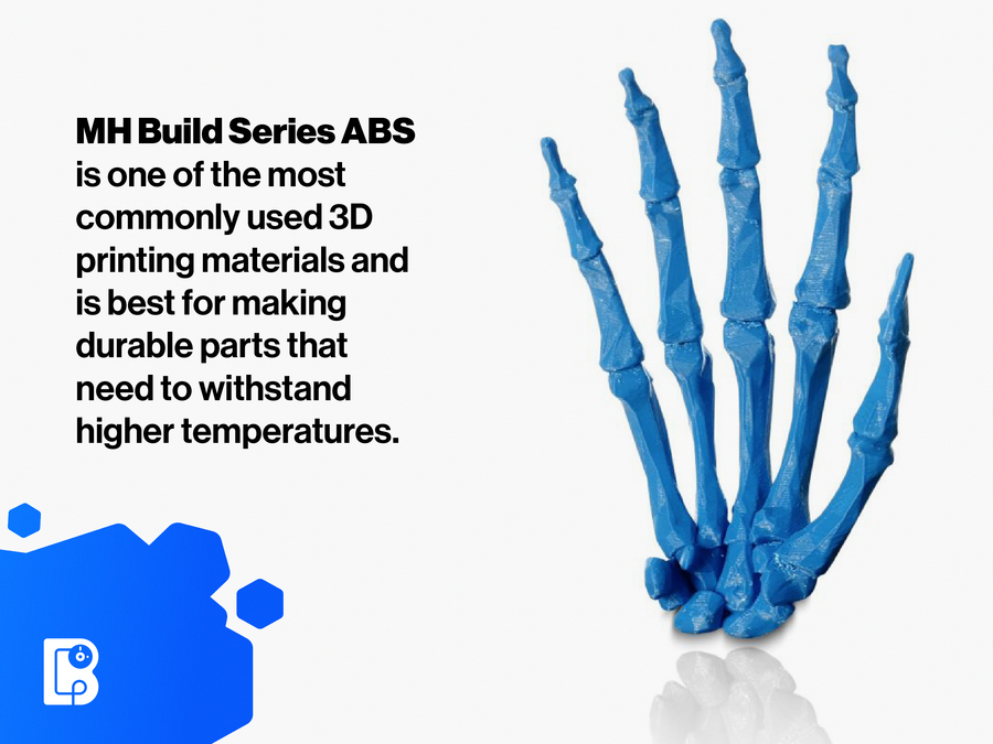 Black MH Build Series ABS Filament - 2.85mm (1kg)