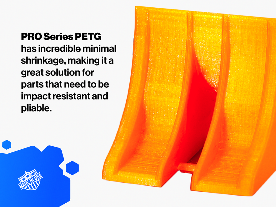 Translucent Red PRO Series PETG Filament - 2.85mm (1kg)