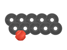 Bambu Lab Red ABS-GF Filament 10 Pack - 1.75mm (1kg)