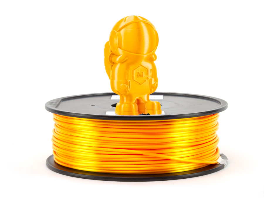 Silky Yellow MH Build Series PLA Filament - 1.75mm (1kg)