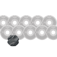 Bambu Lab Clear-Black PC Filament 10 Pack - 1.75mm (1kg)