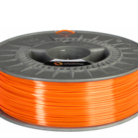 Fillamentum Neon Orange Translucent PETG Filament - 2.85mm (1kg)