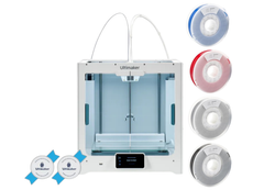 Ultimaker S5 + UltiMakerCare Plan - 2 Years + Advanced PETG Filament Bundle