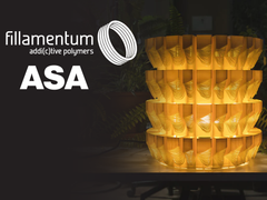 Fillamentum Traffic Black Extrafill ASA Filament - 1.75mm (0.75kg)