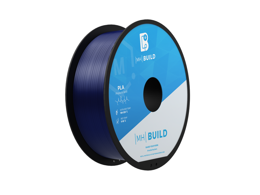 Navy Blue MH Build PLA Filament - 2.85mm (1kg)