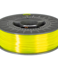 Fillamentum Neon Yellow Translucent PETG Filament - 2.85mm (1kg)