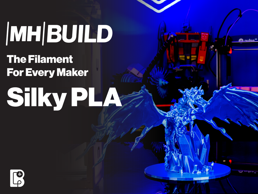 Silky Rose Gold MH Build Series PLA Filament - 1.75mm (1kg)