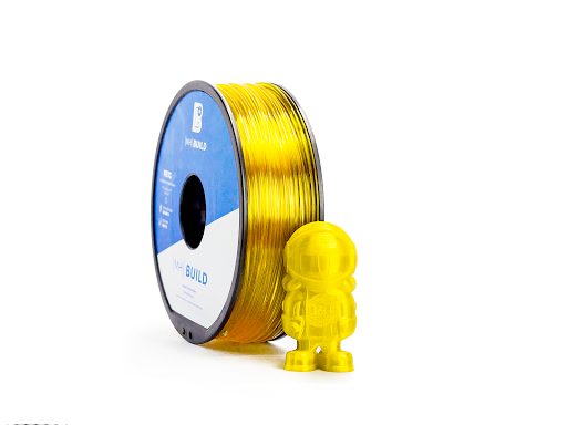 Translucent Yellow MH Build Series PETG Filament - 1.75mm (1kg)