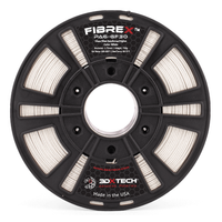 3DXTech FibreX White PA6+GF30 Filament - 1.75mm (0.75kg)