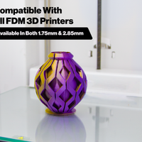 Blue Yellow MatterHackers Quantum PLA Filament - 1.75mm (0.75kg)