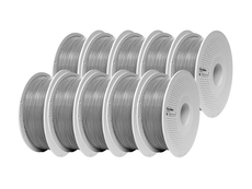 Bambu Lab Silver PLA Filament 10 Pack - 1.75mm (1kg)