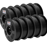 ThriftyMake Black PETG Filament 10 Pack - 1.75mm (1kg)