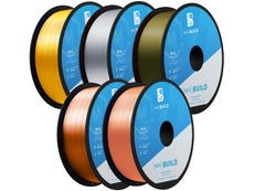 MH Build Series Luxe Pack Silky PLA Filament Bundle - 1.75mm