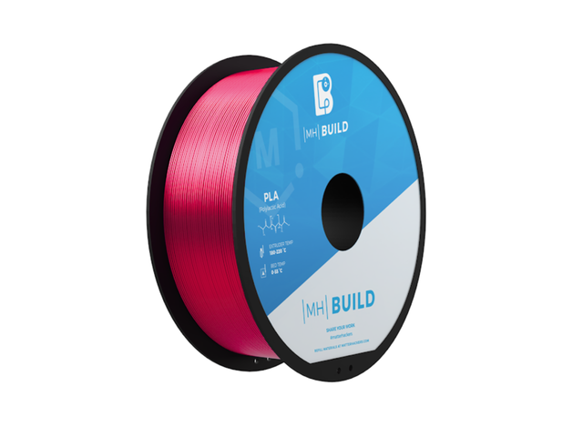 Magenta MH Build Series PLA Filament - 1.75mm (1kg) | MatterHackers