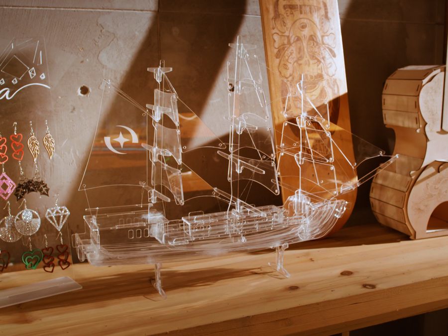 AtomStack Hurricane Laser Cutter - 55W CO2