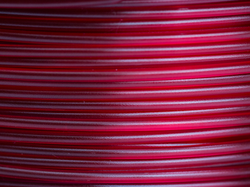 Translucent Red MH Build Series PETG Filament - 2.85mm (1kg)