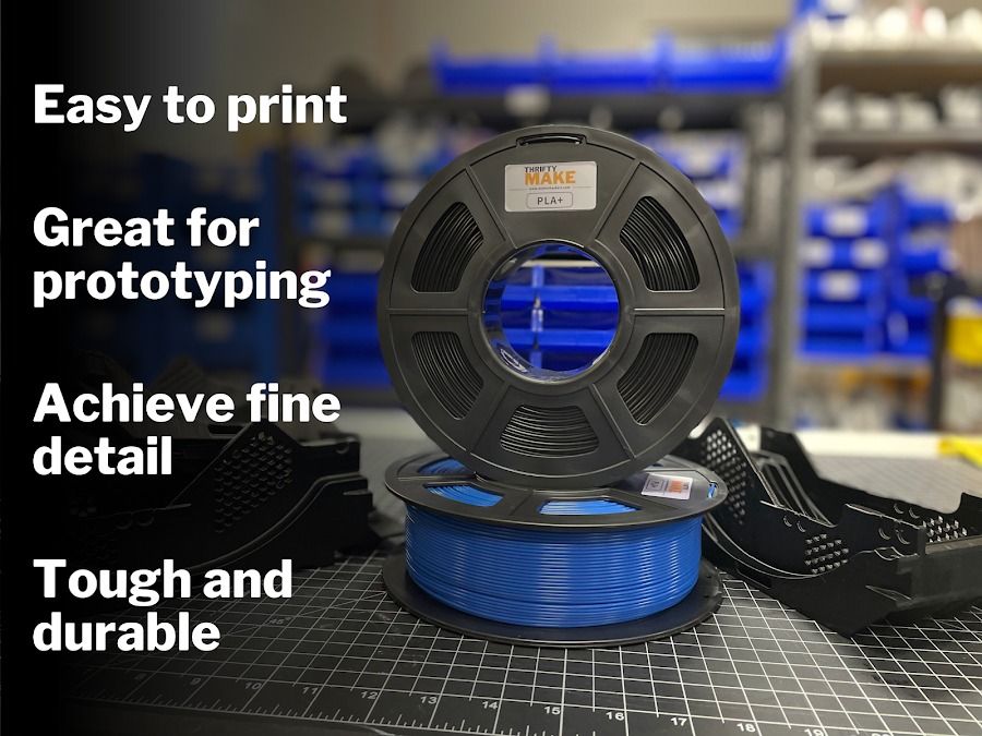 ThriftyMake Rainbow Pack PLA+ Filament Refill Bundle