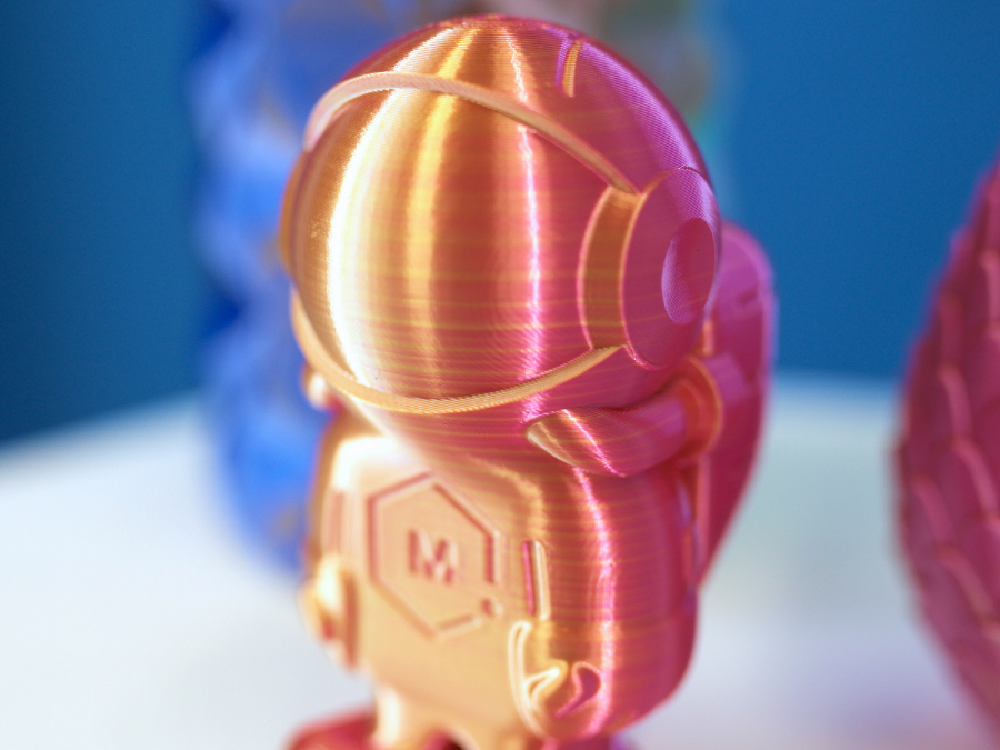 Gold Magenta Silky MH Build Series Magic PLA Filament - 1.75mm (1kg)