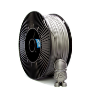 Silver NylonG Glass Fiber Filament - 1.75mm (3kg)