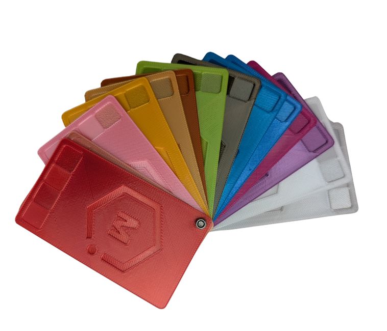 MH Build Silky Sample Cards | MatterHackers