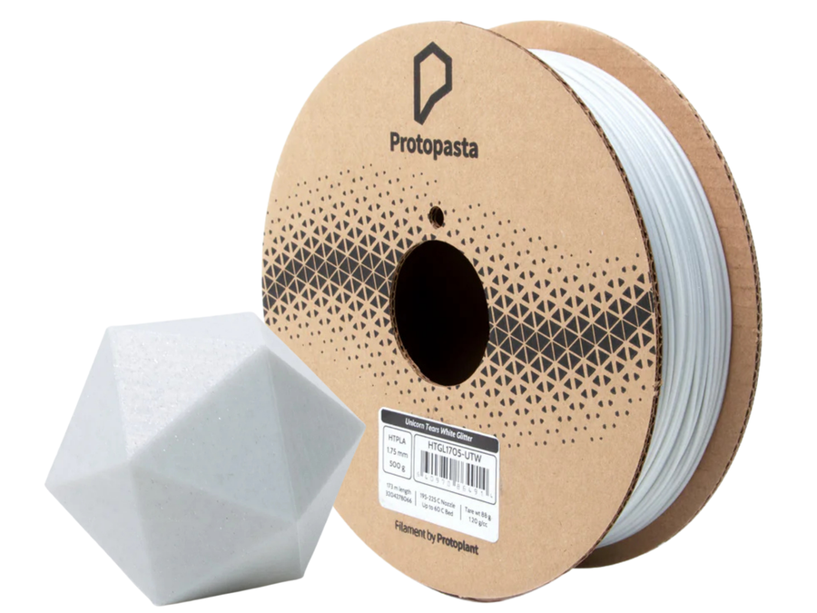 Protopasta Empire Strikes Black Silver Glitter HTPLA Filament - 1.75mm (0.5kg)