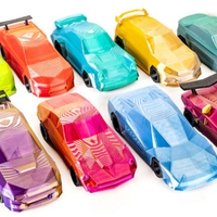 PolyMaker Panchroma Dual Silk Beluga (Silver-Blue) PLA Filament - 1.75mm (1kg)