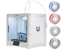 UltiMaker S6 3D Printer - With Flex Build Plate - 4 PETG Spools Bundle