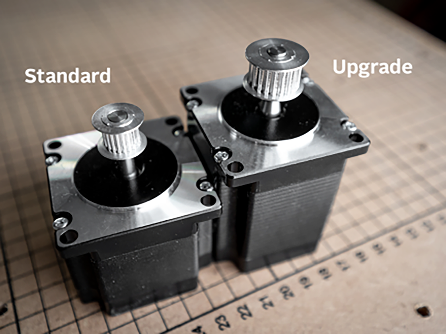 Inventables X-Carve Upgrade Kit - 9 mm Belt and Motor Kit