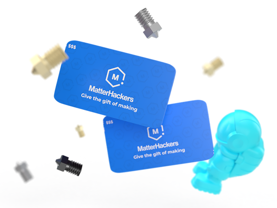 MatterHackers 3D Printing Gift Card - $50