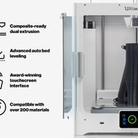 UltiMaker S5 3D Printer (No Camera, No Wi-Fi, No USB) + UltiMakerCare Plan - 1 Year