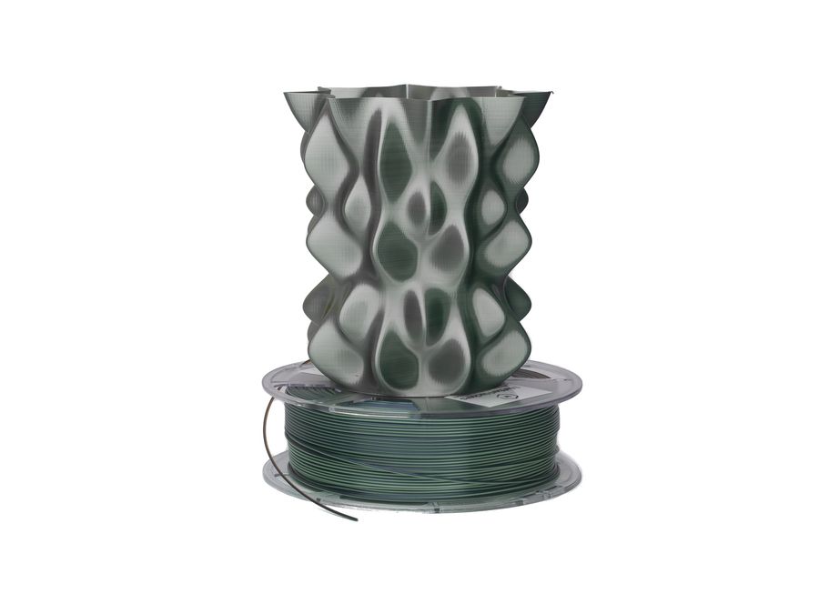 Gold Green Black Silky MH Build Series Magic PLA Filament - 1.75mm (1kg)