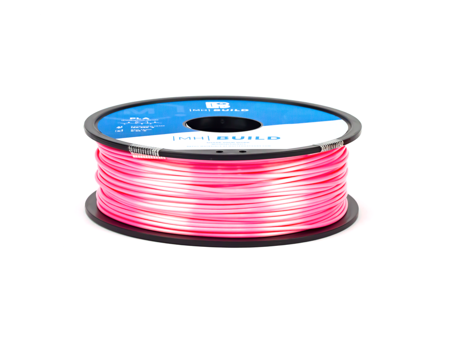 Silky Pink MH Build Series PLA Filament - 1.75mm (1kg)