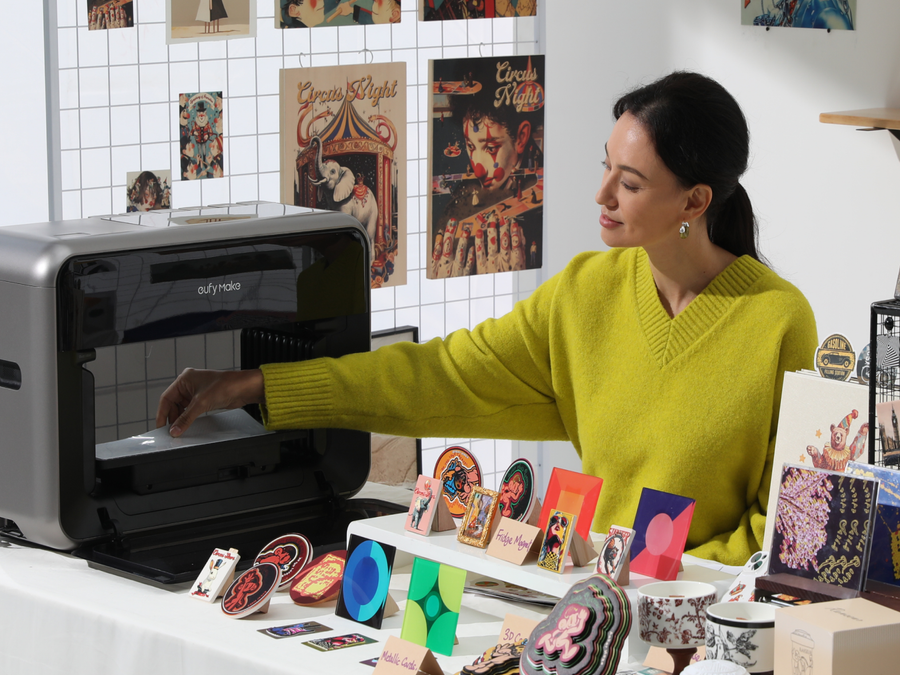 eufyMake E1 3D Texture UV Printer Deluxe Plus Bundle