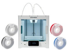Ultimaker S3 + UltiMaker S3 UltiMakerCare Plan - 3 Years - Advanced PETG Filament Bundle