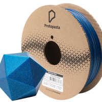 Protopasta Empire Strikes Black Silver Glitter HTPLA Filament - 1.75mm (0.5kg)